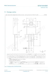 BTA316X-600E Datasheet Pagina 10