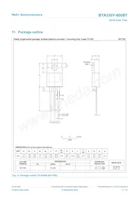 BTA330Y-800BTQ Datasheet Pagina 11