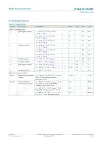 BTA410-600BT Datasheet Page 6
