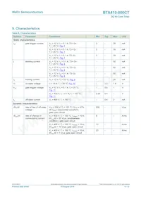 BTA410-800CT Datasheet Page 6