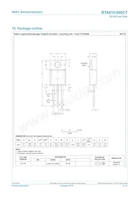 BTA410-800CT Datasheet Page 9