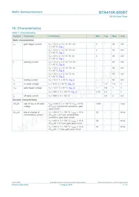 BTA410X-800BT Datasheet Pagina 7