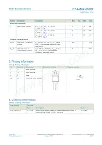 BTA410X-800CT Datasheet Page 2