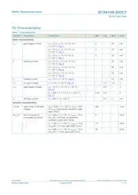 BTA410X-800CT Datasheet Page 7