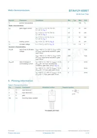 BTA412Y-600ETQ Datenblatt Seite 2