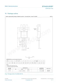 BTA420-800BT Datasheet Page 8