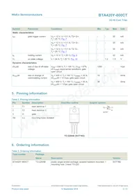 BTA420Y-800CT Datasheet Pagina 2