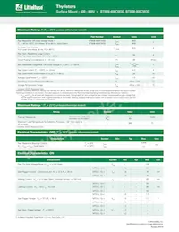 BTB08-800CW3G Datasheet Page 2