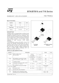 BTB16-700CWRG Datenblatt Cover
