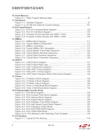 C8051F305 Datasheet Page 8