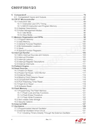 C8051F353-GMR Datasheet Page 4