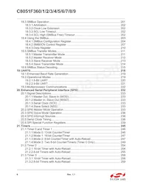 C8051F369-GMR Datasheet Pagina 6