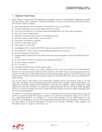 C8051F375-A-GMR Datasheet Pagina 17