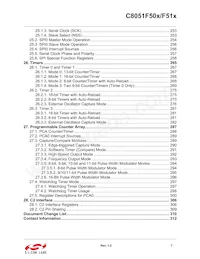 C8051F510-IM Datasheet Page 7