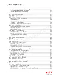 C8051F561-IM Datasheet Page 6