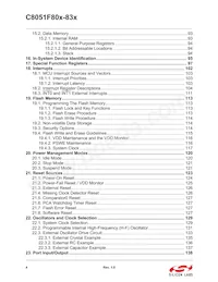 C8051F818-GU Datasheet Page 4