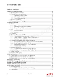 C8051F850-B-GM Datasheet Page 2