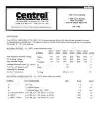 CBR1F-D100 Datenblatt Cover