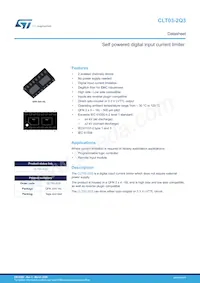CLT03-2Q3 Datasheet Cover