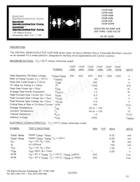 CS3P-40PB Datasheet Cover