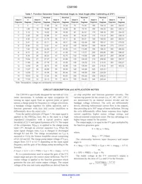CS8190EDWF20G Datenblatt Seite 6