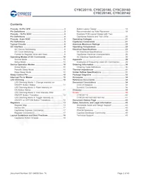 CY8C20180-SX2I Datasheet Page 2