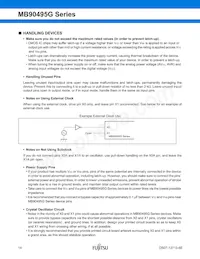 CY90F497GPFM-G-FLE1 Datasheet Page 15