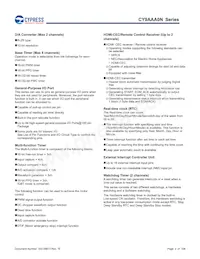 CY9AFAA2MPMC-G-UNE2 Datasheet Page 2