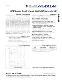 DS1862B+T&R Datasheet Cover