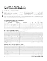 DS1863E+T&R Datasheet Page 2
