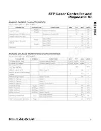DS1864T+T&R Datasheet Page 3