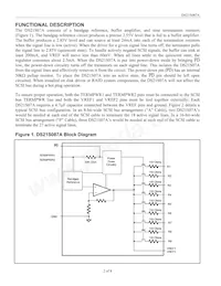 DS21S07AS+T&R Datasheet Page 2