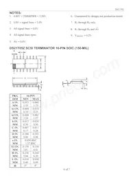 DS21T05Z+T&R Datasheet Pagina 6