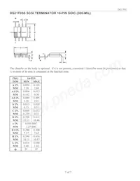 DS21T05Z+T&R Datasheet Page 7