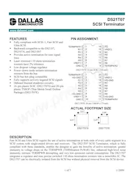 DS21T07S+T&R Datasheet Cover