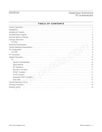 DS28C40G/V+U Datasheet Page 3