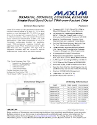 DS34S108GN Datenblatt Cover