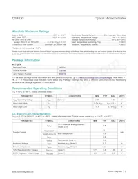 DS4830T+T Datasheet Page 2
