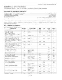 DS5002FPM-16+ Datasheet Page 2