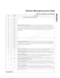 DS5003M-DNS+ Datasheet Pagina 13