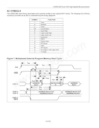 DS80C390-QNR Datasheet Pagina 4