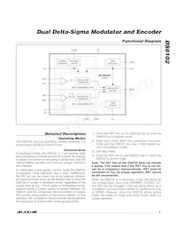DS8102+ Datasheet Pagina 5