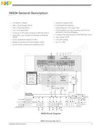 DSP56854FGE Datasheet Page 3