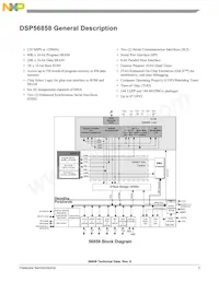 DSP56858FVE Datasheet Page 3