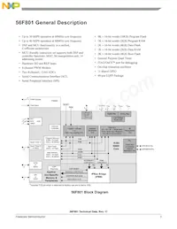 DSP56F801FA60E Datasheet Page 3