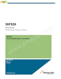 DSP56F826BU80 Datasheet Cover