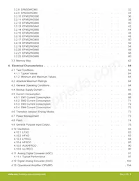 EFM32WG995F256-BGA120T Datasheet Pagina 8