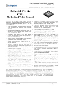FT801Q-T Datasheet Copertura