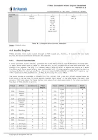 FT801Q-T Datasheet Pagina 21