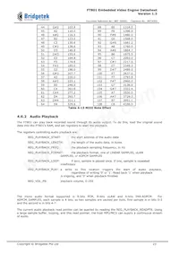 FT801Q-T Datasheet Pagina 23